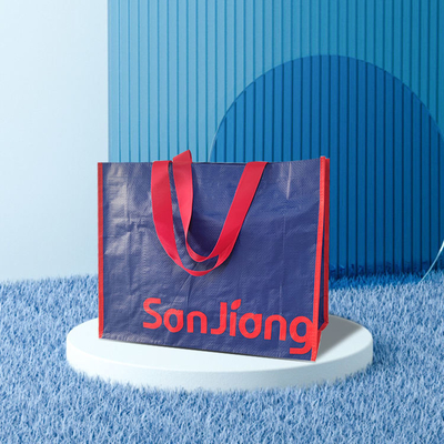 Saco de tecido laminado de polipropileno para exposição
