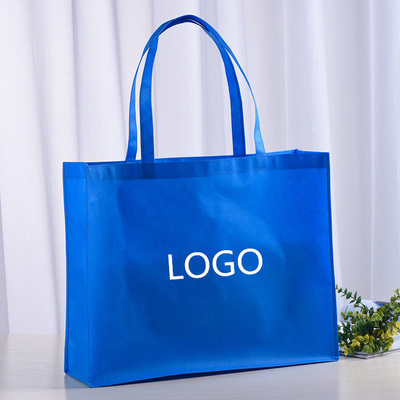 Sacos de compras personalizáveis não tecidos para compras de negócios