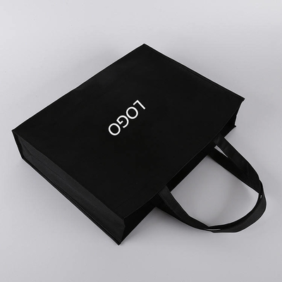 Sacos de compras personalizáveis não tecidos para compras de negócios