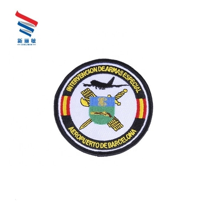Patch de bordado de vestuário personalizado com decoração de sequins