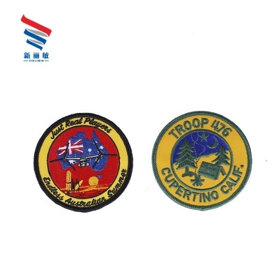 Patch de bordado de vestuário personalizado com decoração de sequins