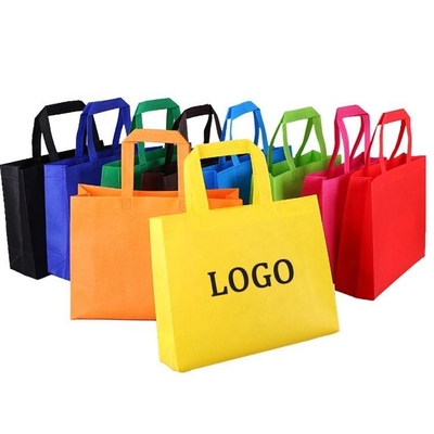 Logotipo personalizado Saco não tecido Saco de compras reutilizável