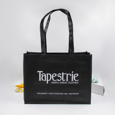 Pedido personalizado Tecido não tecido Eco-friendly Logotipo Saco de compras para promoção de exposições
