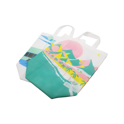 Saco de compras não tecido Saco Tote com material ecológico e cor personalizada