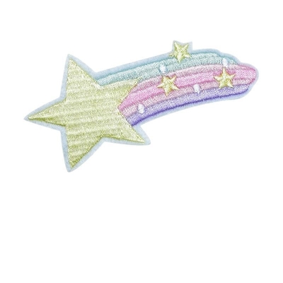 Patches de bordado de ferro sob medida Patches bordados de chenille Patches de tecido 3D Tipo de tela