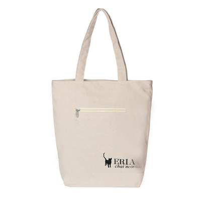 Bolsas de compras de tela de cores personalizadas Bolsas de algodão 100% orgânico