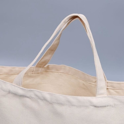 Saco de algodão orgânico impresso para promoção e compras ecológicas