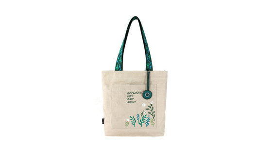 Logotipo impresso personalizado em branco de algodão simples sacos de lona para compras reutilizáveis