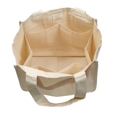 Exposição Impressão personalizada Eco reciclado Saco de compras em branco Saco simples de algodão orgânico de lona com logotipo