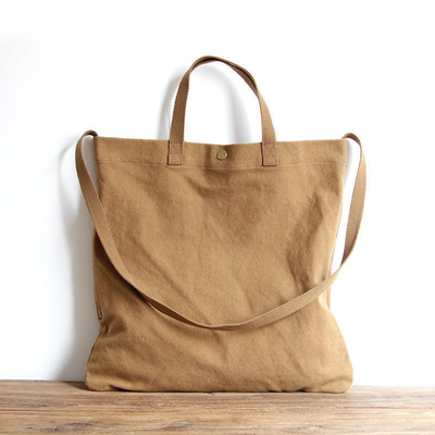Promoção Mulheres de algodão natural durável de lona de compras Tote Saco para compras de negócios