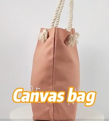 Supermercado Bolsa de Tote de tela impressa personalizada para negócios e compras em design simples