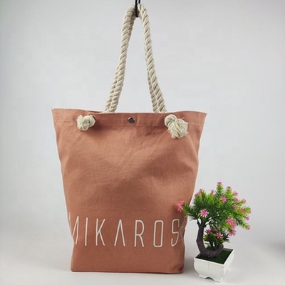 Supermercado Bolsa de Tote de tela impressa personalizada para negócios e compras em design simples