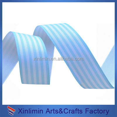 Moda e Utilidade Impressa Satin Grosgrain Moire Ribbon para Marca Personalizada