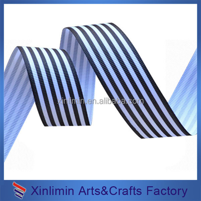 Moda e Utilidade Impressa Satin Grosgrain Moire Ribbon para Marca Personalizada