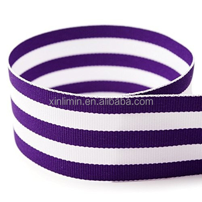 Moda e Utilidade Impressa Satin Grosgrain Moire Ribbon para Marca Personalizada