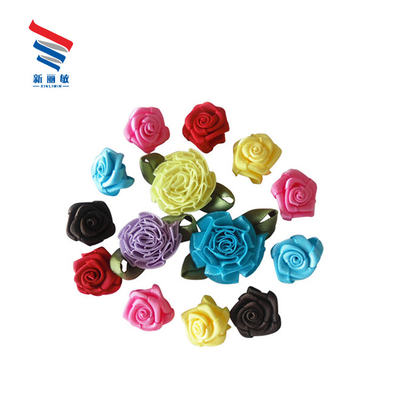 Cor-de-rosa colorida pré-feita faixa de flores pequena e delicada estilo como suas necessidades