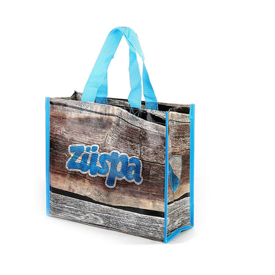 Aceitável OEM/ODM Impressão personalizada Reutilizavel de mantimentos PP Laminado Saco de Tote não tecido