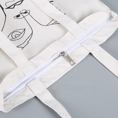 Cores personalizadas Bolsas Calico de produtos alimentares reciclados