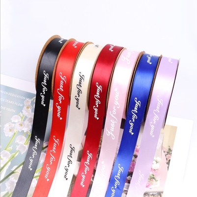 OEM fita de seda de casamento fitas personalizadas 100% poliéster