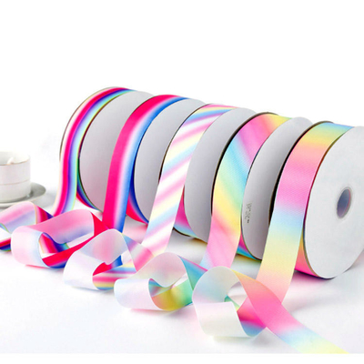 100% poliéster Designers Grosgrain Single Face 3 polegadas