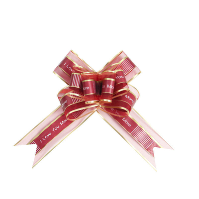 Embalagem de flores de fita para evento de casamento aniversário ano de Natal Aceitar pedidos OEM