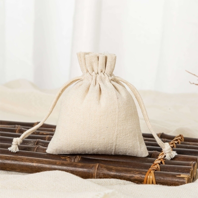 Logotipo personalizado Eco-friendly Luxury Soft Bag de algodão para organização de jóias duráveis