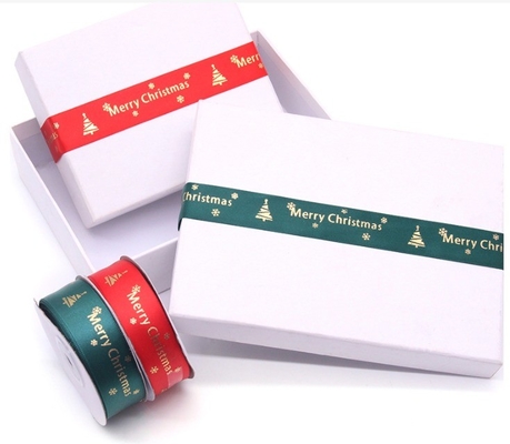 Feliz Natal Alfabeto Façadeira de Margem Tecida para Decoração de Rolo de Festival Personalizado