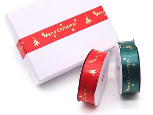 Feliz Natal Alfabeto Façadeira de Margem Tecida para Decoração de Rolo de Festival Personalizado