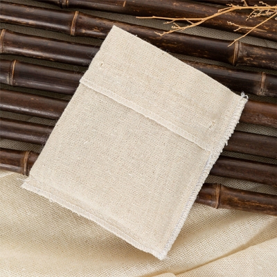 Logotipo personalizado Eco-friendly Luxury Soft Bag de algodão para organização de jóias duráveis