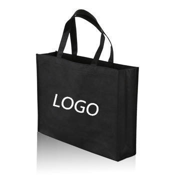 Sacos de compras personalizáveis não tecidos para compras de negócios
