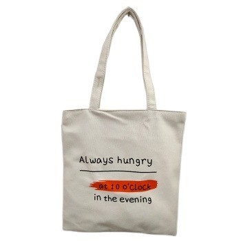 Bolsa de Tote Impressa de Moda de desenhos animados de cor personalizada ecológica para compras femininas