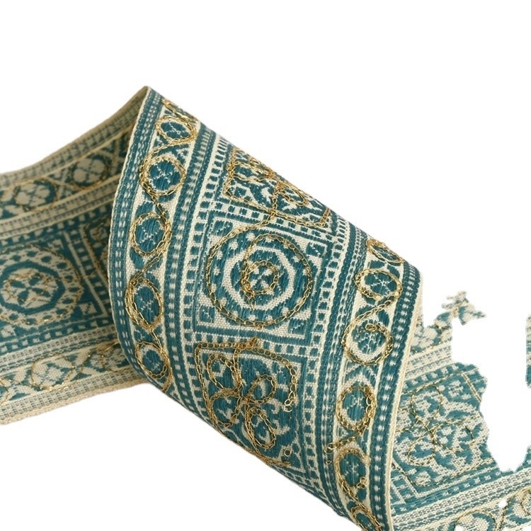 High Tenacity Double Face Custom Jacquard Ribbon para embalagem e decoração de presentes