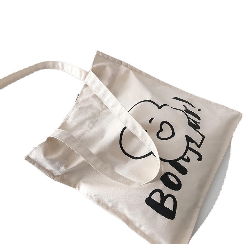 Bolsas de toque de lona pesadas para compras ecológicas