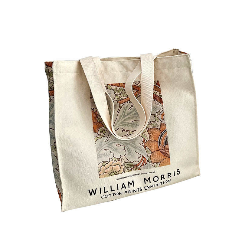OEM/ODM aceita bolsas de arte para lembranças turísticas British Museum Canvas Print Pattern