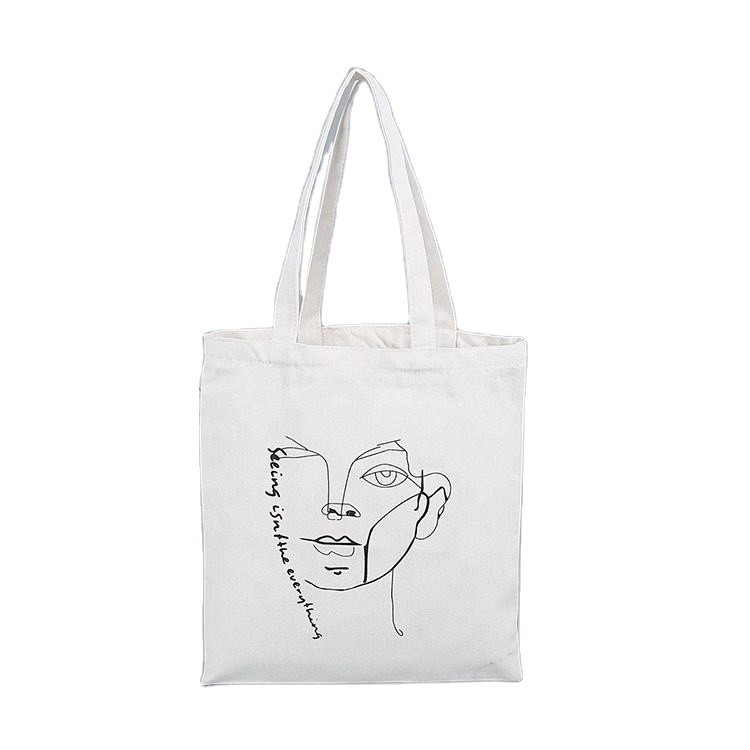 Cores personalizadas Bolsas Calico de produtos alimentares reciclados